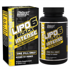 NUTREX LIPO 6 BLACK UC INTENSE FAT BURNER 60 CAPS